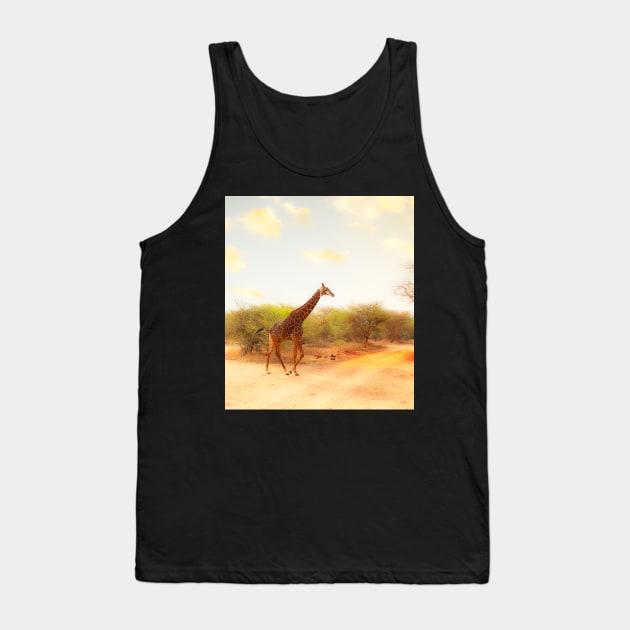 Giraffe Tank Top by Graz-Photos